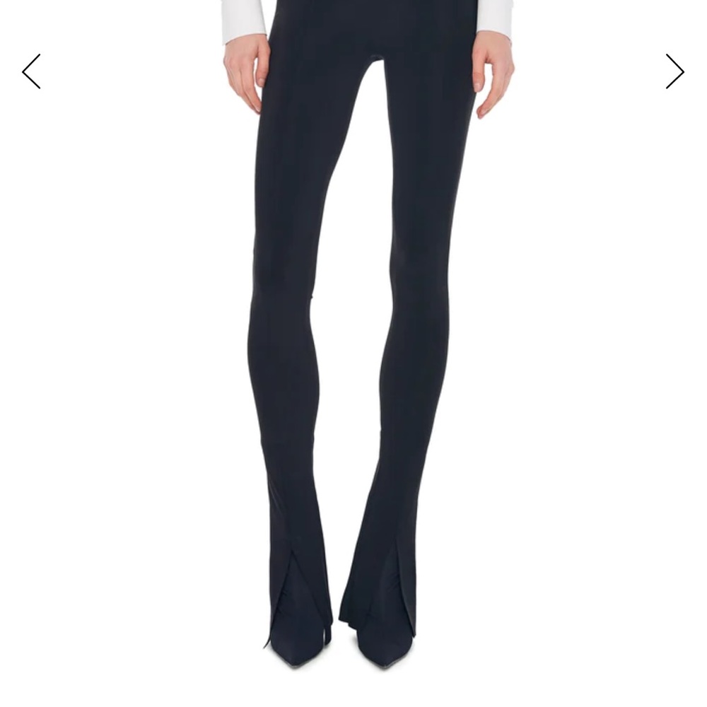 Norma Kamali spat leggings